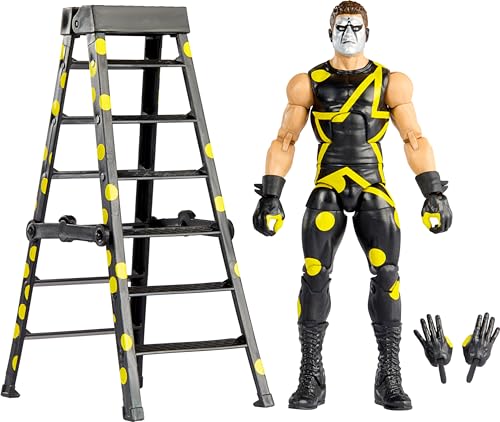 Image of Mattel WWE Stardust Elite Collection Action Figure with Accessories, Articulation & Life-like Detail, Collectible Toy, 6-inch