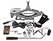 Produktbild YASI MFG® Elektrischer Scherenwagenheber 2T 42cm SUV Doppelköpfe + Radmutternschlüssel und Handkurbel Elektrischer Wagenheber SUV 12V Grau