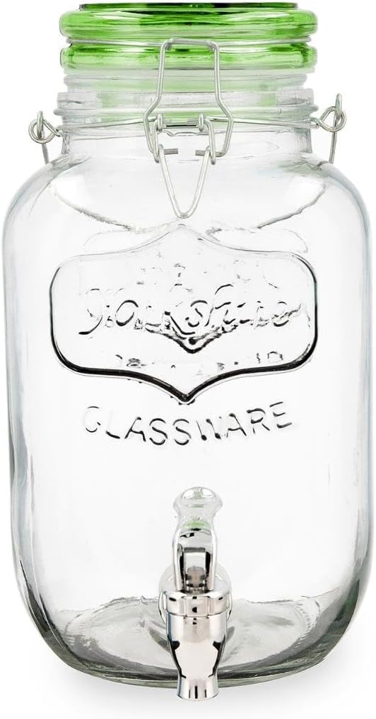Quid Viba 4L Refrigerator Drinks Dispenser - Not Microwave Safe - Recyclable