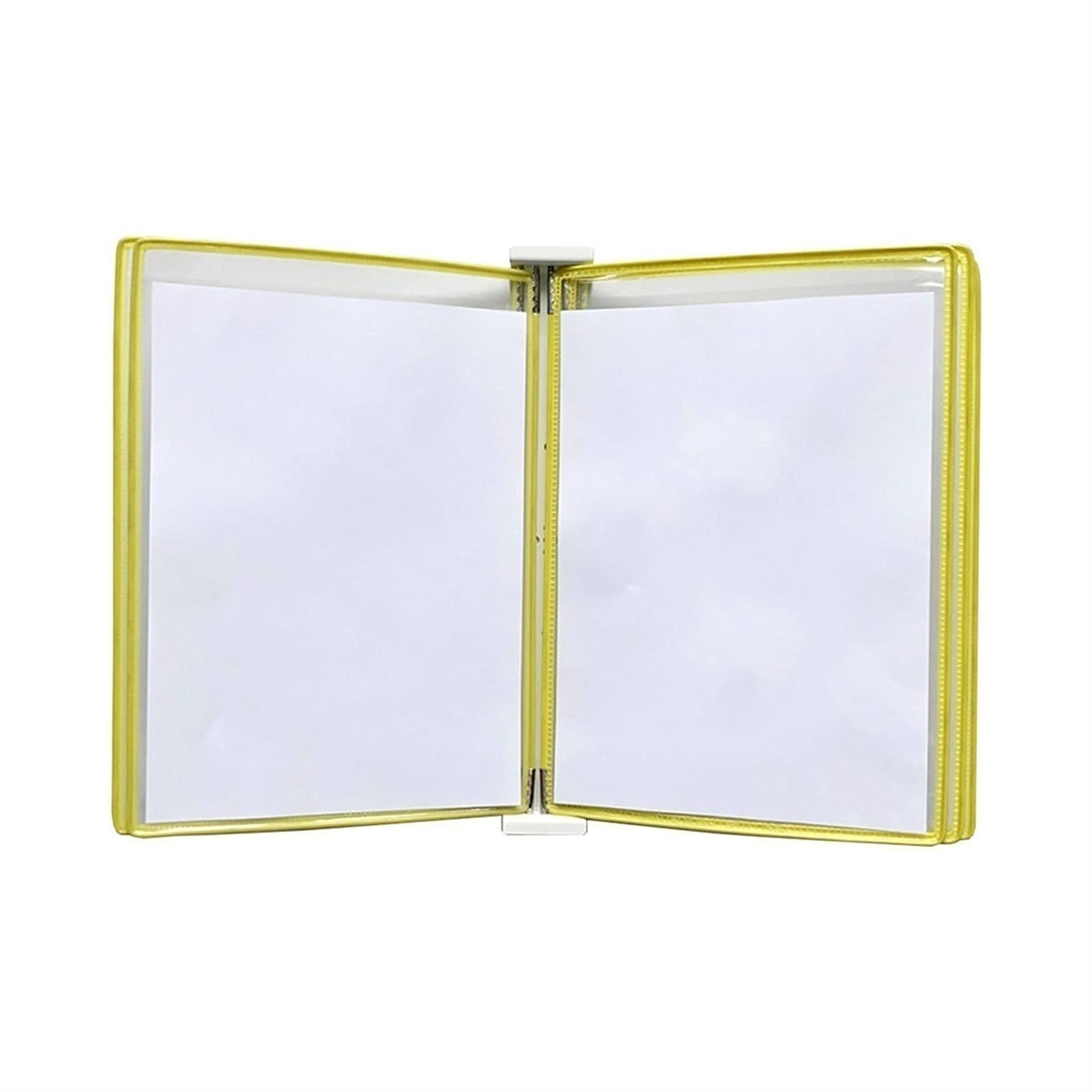 GLETSF Wall Mount Reference Display System, Folders, A4 Wall Mounted Document Holder, Magnetic File,Grey