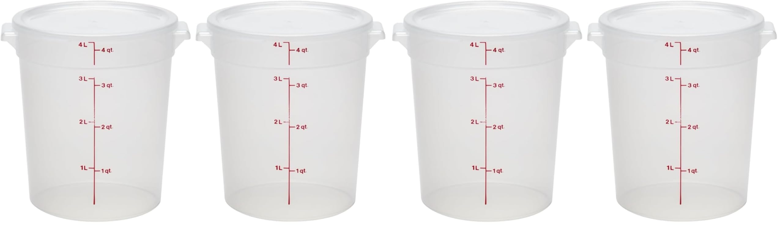Cambro 4-Quart Food Storage Containers