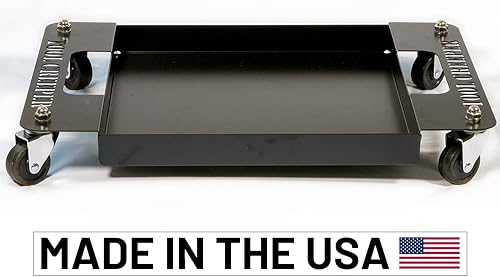 Miniatura 5 de Bandeja de herramientas rodante  Bandeja de herramientas mecánica rodante hecha en Estados Unidos  Acero resistente recubierto de polvo negro