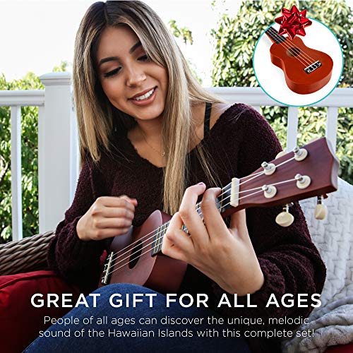 Meilleur Choix des produits en Tilleul Ukulélé Starter Kit w/Coque étanche Rouge - Les Beatles, Paul McCartney, John Lennon, RIngo Starr, George Harrison Meilleur Choix des produits en Tilleul Ukulélé Starter Kit w/Coque étanche Rouge – Image 4