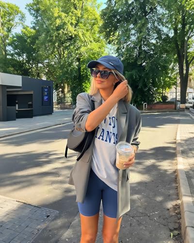 CTHH 3 Pack Biker Shorts for Women – 5"/8" Black High Waisted Tummy Control for Gym Workout Athletic Cheerleading Yoga2