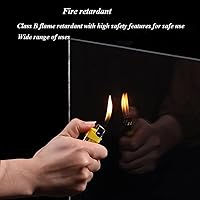 Vista 5 de Hoja de plástico acrílico transparente, hoja de plástico de policarbonato, cubierta de toldo de pérgola transparente, tablero de resistencia de PC