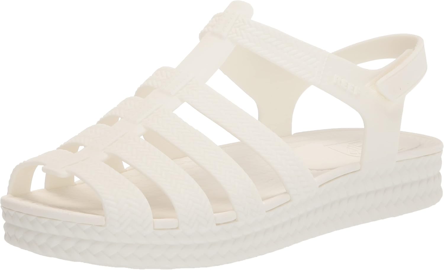 Reef Women's Water Beachy Fisherman Sandal, White, 8