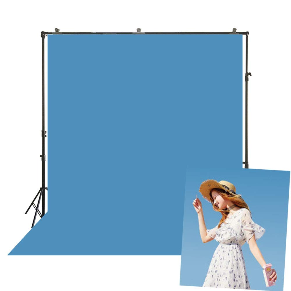 Amazon 純色 無地 背景 Sr 14 写真の背景淡いピーコックブルーの背景単色ピュアシンプルバックドロップビデオの背景 スタジオ 写真撮影 ポートレートクリーンバナーパーティーシーンセッター壁の装飾ポスター 背景幕 背景布 1 5x2 M Huayi バックペーパー 背景布