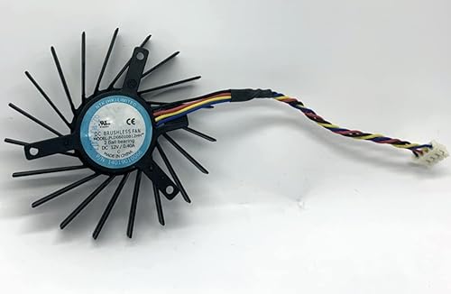 para PLD06010B12HH 12V 0.4A ATI HD4850 AMD FirePro V7900 W7000 Ventilador de refrigeración de tarjeta gráfica de 4 cables
