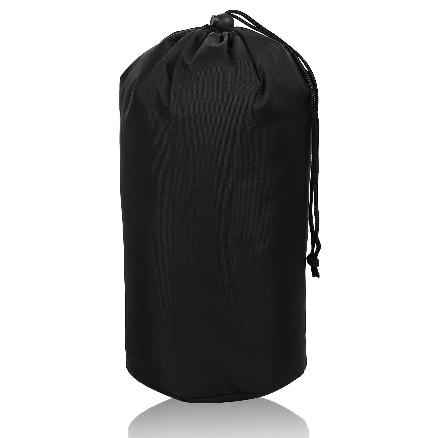 Kompressionssack, 6L 210D-Nylon Kompressions-Packsack für Schlafsack, Camping, Outdoor, Wandern, Rucksackreisen, Reisen (Schwarz)