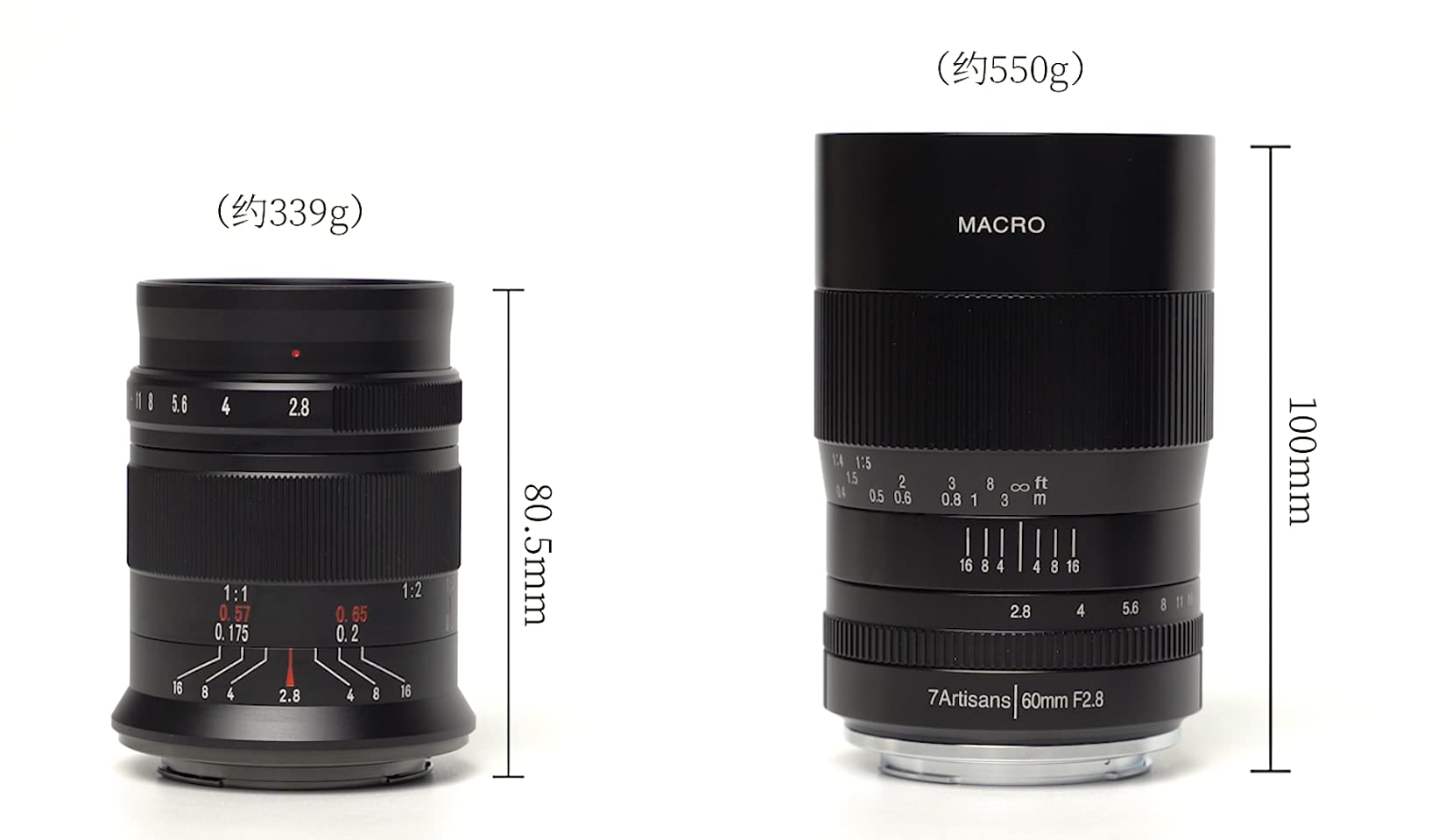 Amazon.co.jp: 7 Artisans 60mm F2.8 Mark II APS-C 1：1倍率 マクロ