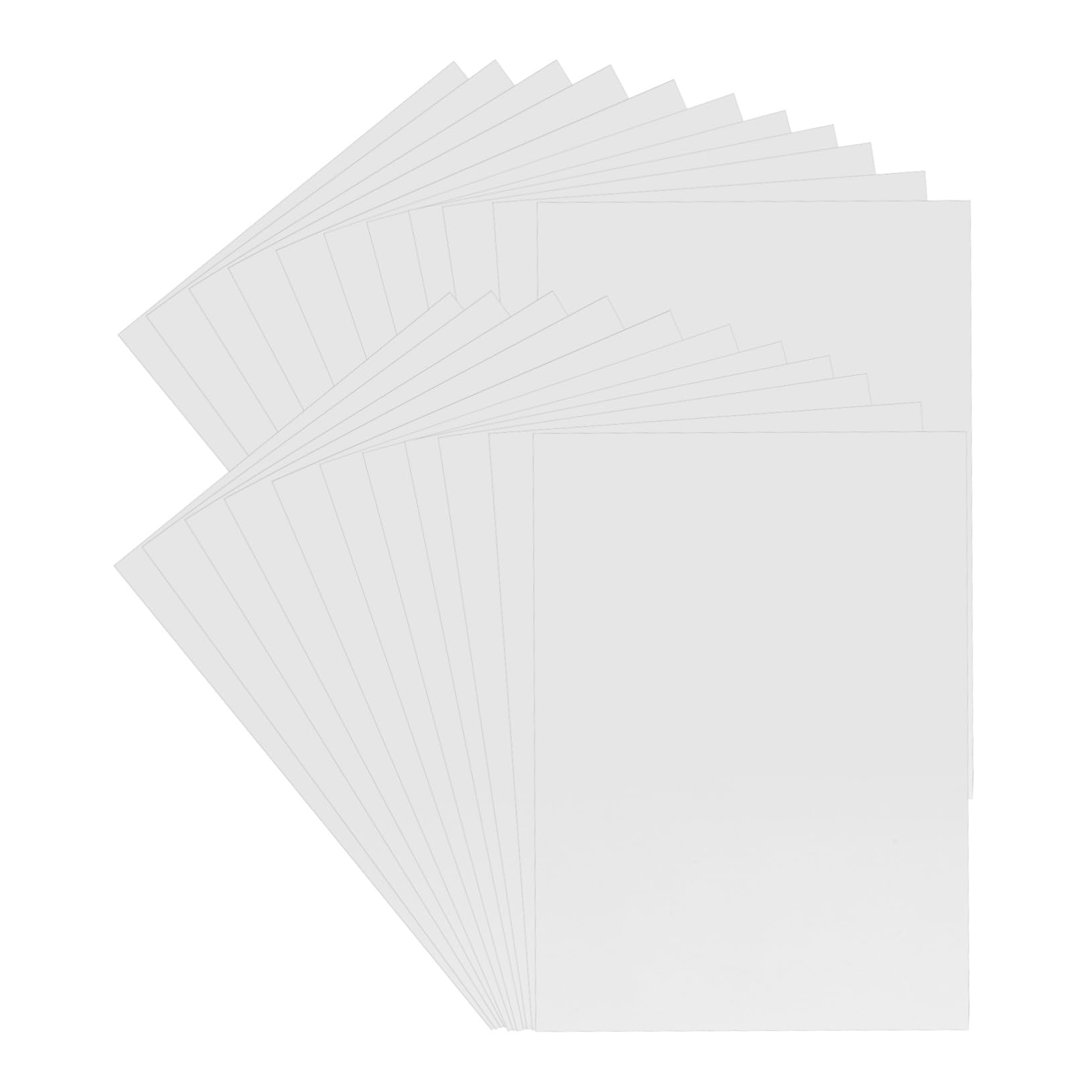 OSALADI Carta Spessa Bianca Formato A4, 90 Fogli in Cartoncino Resistente, Stampabile e Multifunzione per Stampa, Disegno e Casa