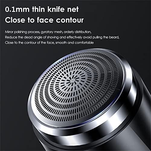 Electric Razor For Men Pocket Size Mini Portable Shaver Wet And Dry Use, Rechargeable Multifunction Portable Travel Shaver For Men's Beard Shaving Trimming Grooming #TOP3