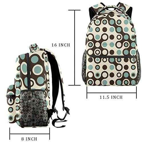 Sac à dos rétro bleu gris avec porte-bouteille pour ne plus manquer d'espace - 2