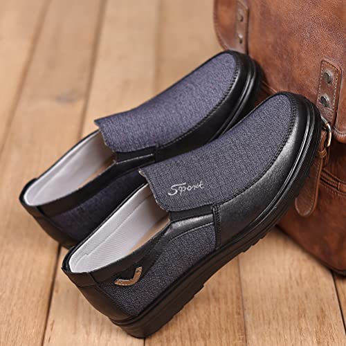 Image of COSIDRAM Mens Loafer Casual Shoes Comfort Lightweight Driving Walking Shoes | Flexible slip-on construction, breathable upper fabric, ideal for daily walking, shopping and casual outdoor activities