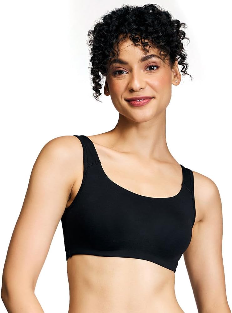 (NYB113 Non Padded & Non Wired Full Coverage Slip On Everyday Bra for Women & Girls | Wide Shoulder Straps for Support with Side Shaper Panel for Lift & Shape