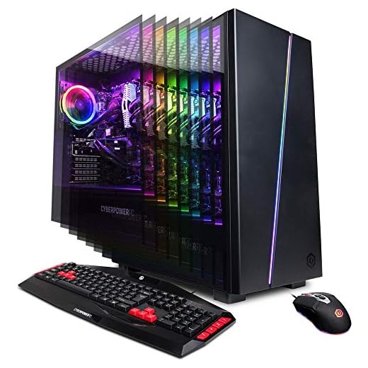CyberpowerPC Gamer Supreme Liquid Cool Gaming PC, Intel Core i9-9900K 3.6GHz, NVIDIA GeForce RTX 2080 Ti 11GB, 16GB DDR4, 512GB Pci-E Nvme SSD, 2TB HDD, WiFi Ready & Win10 Home (SLC10360CPG, Black)