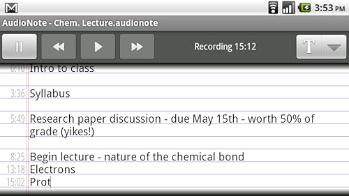 AudioNote - Notepad and Voice Recorder