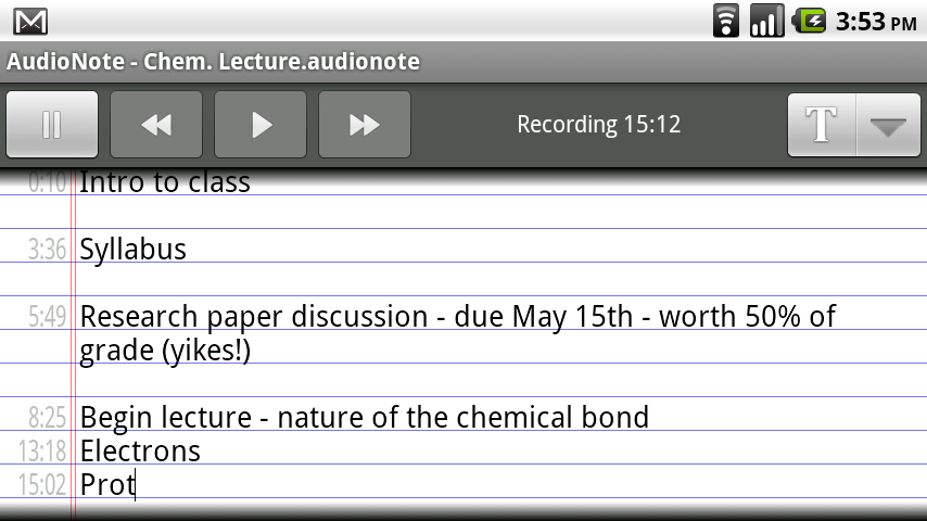 AudioNote - Notepad and Voice Recorder - App on Amazon Appstore