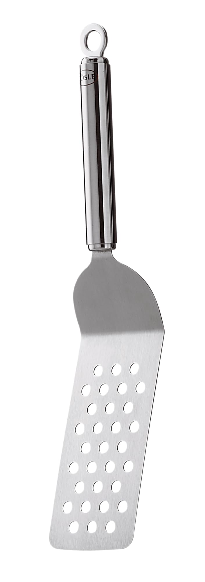 Rosle Stainless Steel Angled Perforated Spatula, 32 cm