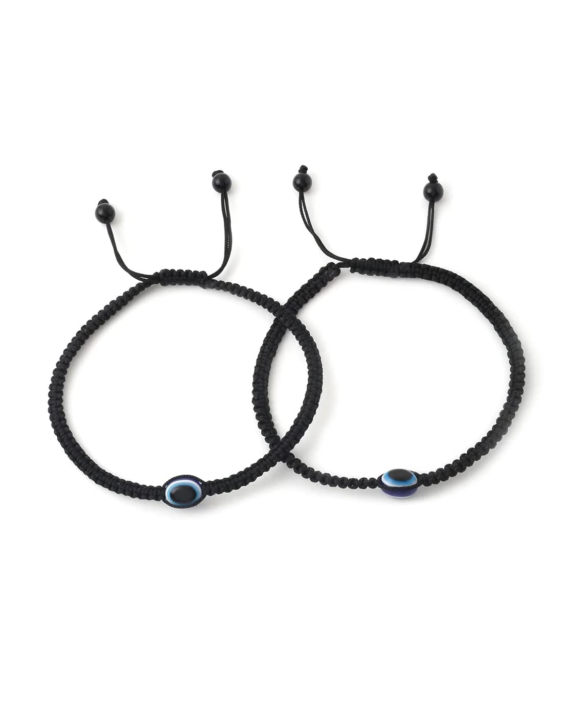 El Regalo 1 Pair Evil Eye Adjustable Thread Anklet for Girls & Women- Nazaria Thread Anklets Set (One Evil Eye Bead) (B0BRBBWXCB) Amazon Price History, Amazon Price Tracker