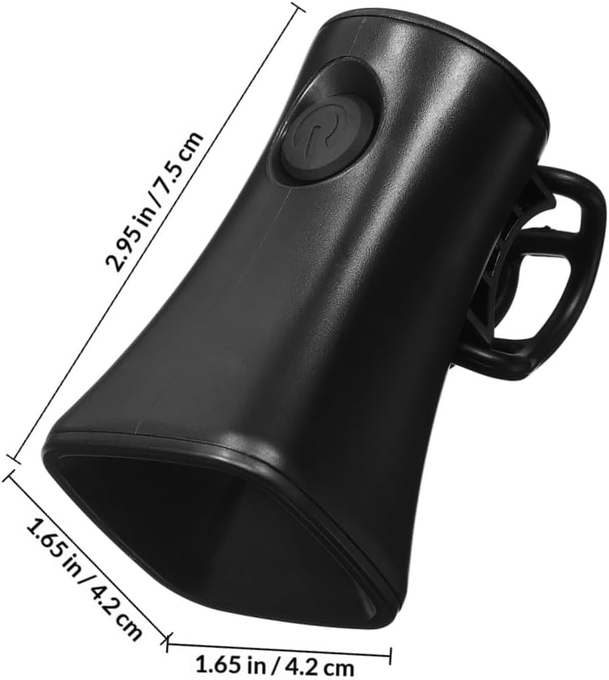 VICASKY 2pcs Electric Bike Horn Bicycle Bell Set Portable Cycle Horn for Outdoor Riding Handlebar Mount for Mountain and Road Bikes