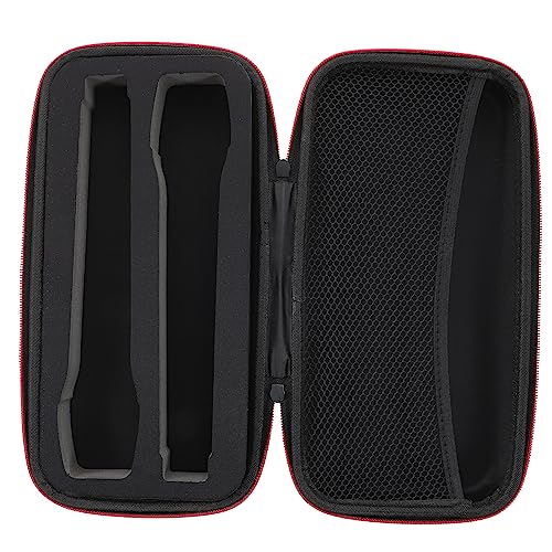 NOLITOY マイク 収納 バッグ スピーカー マイク ポータブル マイク ハード シェル スーツケース マイク ケース マイク ベルト マイク 保護 ケース マイク ホルダー マイク 収納 バ