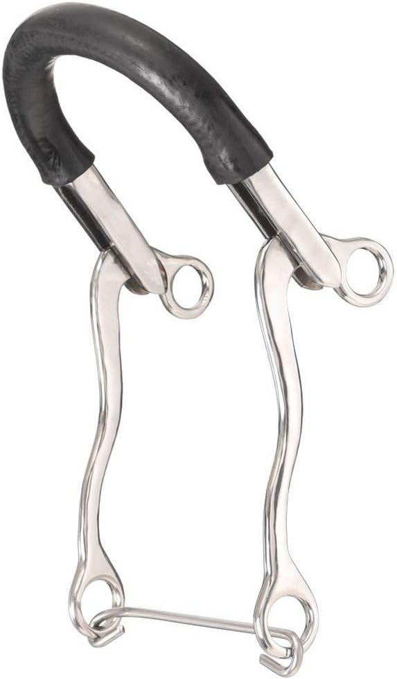 Kelly Silver Star Mini Hackamore w/Rubber Tubing