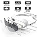 Swim Goggles For Women & Men – Fashionable UV Swimming Goggles With Comfortable Water-Proof Seal & Easy Adjustable Fit, Anti Fog Lap Swimming Goggles For Youth, Adult,Men,Women,FREE Satchel (black)