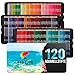 Produktbild 120 Aquarellstifte in Metallbox - nummeriertes Set mit wasserlöslichen Buntstiften Zenacolor - professionelle Aquarell Buntstifte zum Malen für Erwachsene