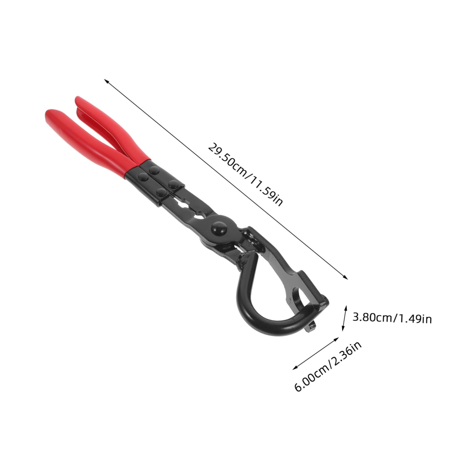 Cabilock Heavy Duty Exhaust Hanger Removal Tool Mechanic Pliers for Automotive Exhaust Rubber Hangers Durable Exhaust Pliers for Efficient Hanger Removal and Installation