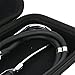 Khanka Hard Travel Case Replacement for 3M Littmann Classic III Stethoscope - Extra Room for Taylor Percussion Reflex Hammer and Reusable LED Penlight (Full Black)