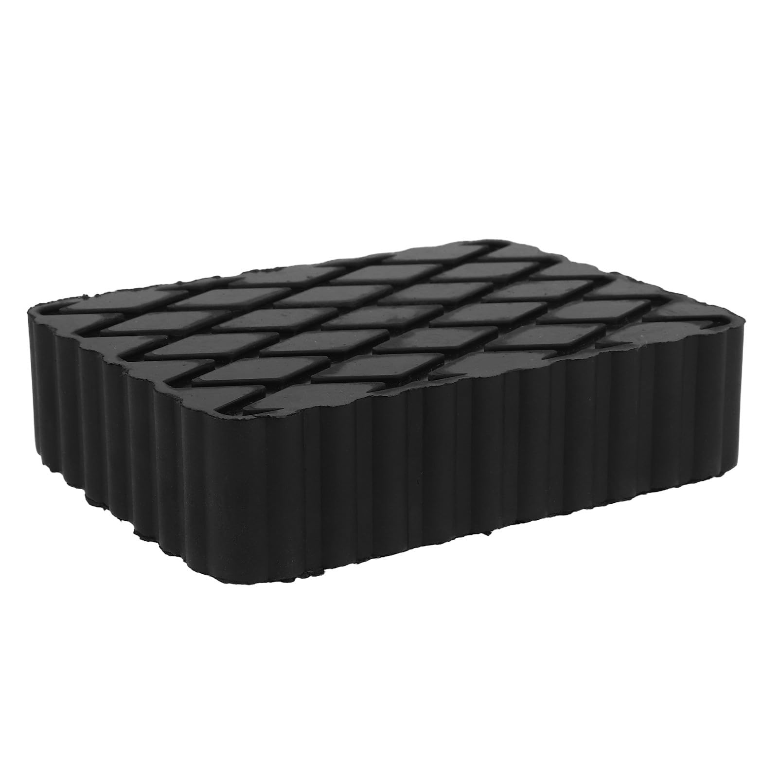 LIFKOME Cuscinetto in Gomma Antivibrazione per Cric Auto 200X140X30 MM Adattatore Ammortizzatore Elastico per Sollevamento Sicuro Blocco Supporto Cavalletto Compatto per Manutenzione