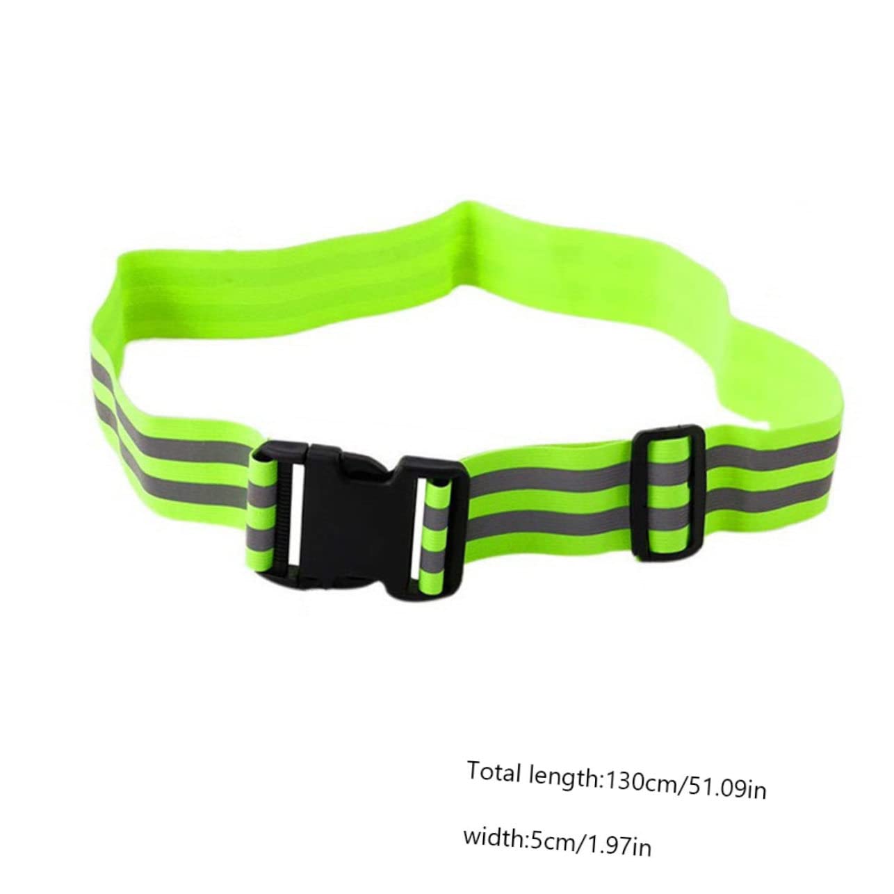 KESYOO 2pcs Adjustable Reflective Safety Belt for Night Running Comfortable Elastic Design High Visibility Shoulder Strap for Outdoor Activities for Jogging and Cycling