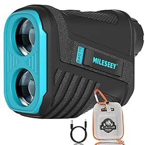Telemetro Golf 600M,Mileseey by Cusbon PF280Pro TelÃ©metro de 656 Yardas con Bloqueo de Poste de Bandera Preciso, Aumento 6X,Escaneo de Golf,MediciÃ³n de Distancia/Velocidad