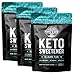 Allulose Sweetener, Keto-Friendly, 0g net carb, Low Carb Sugar, 1:1 Sugar Substitute, Wholesome Provisions Keto Sweetener Allulose Plus, 1 lb, Gluten Free, Vegan, 100% Made in USA (3 Pack)