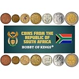 7 Novelty Coin Set from South Africa | Token Set Collection | Native Exotic Flora and Fauna | Made in 2005