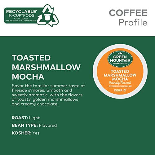 Image of Green Mountain Coffee Roasters Seasonal Selections Toasted Marshmallow Mocha, 72 Count (6 Packs of 12)