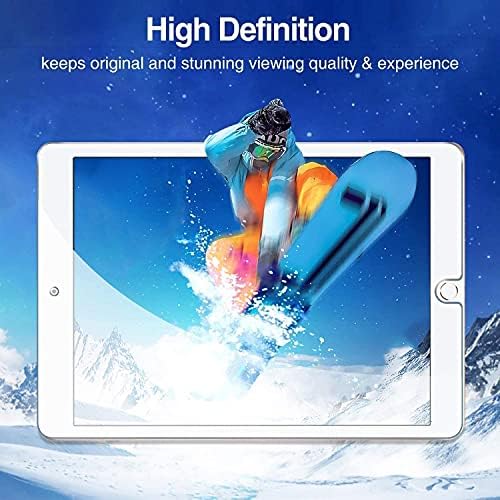 Tasnme Screen Protector for iPad Air 2/iPad Air 1/iPad 9.7 inch Easy Installation Tempered Glass Film iPad Air2 Air1 9H Screen Protector