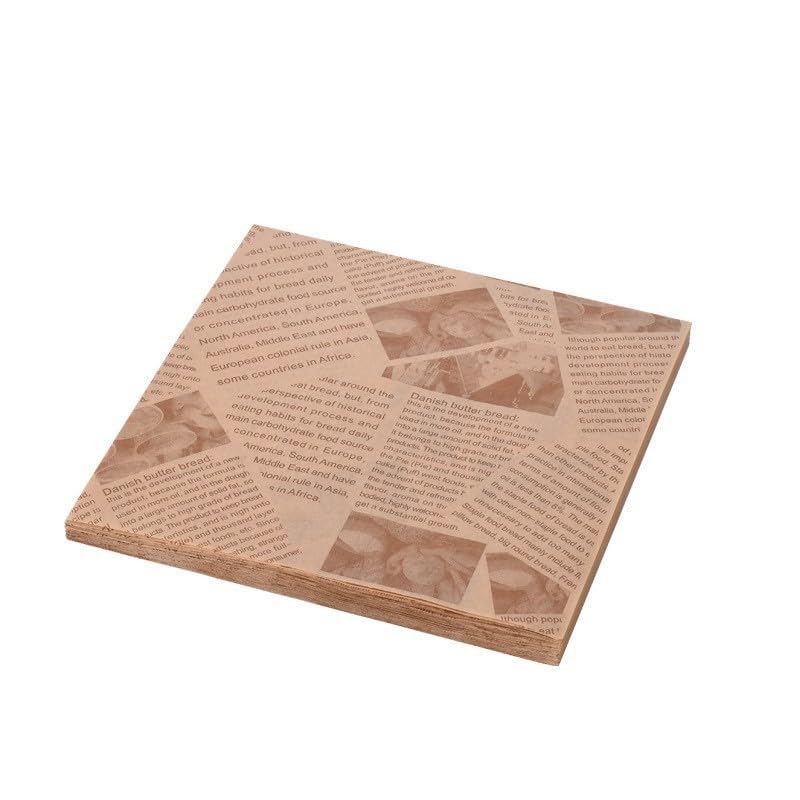 Papier pour panier résistant et de haute qualité pour hamburgers de boulangerie