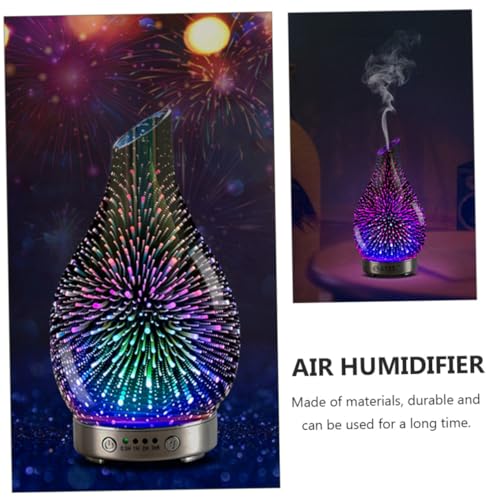 Diffuseur ultrasonique en verre véritable pour décoration maison - 4
