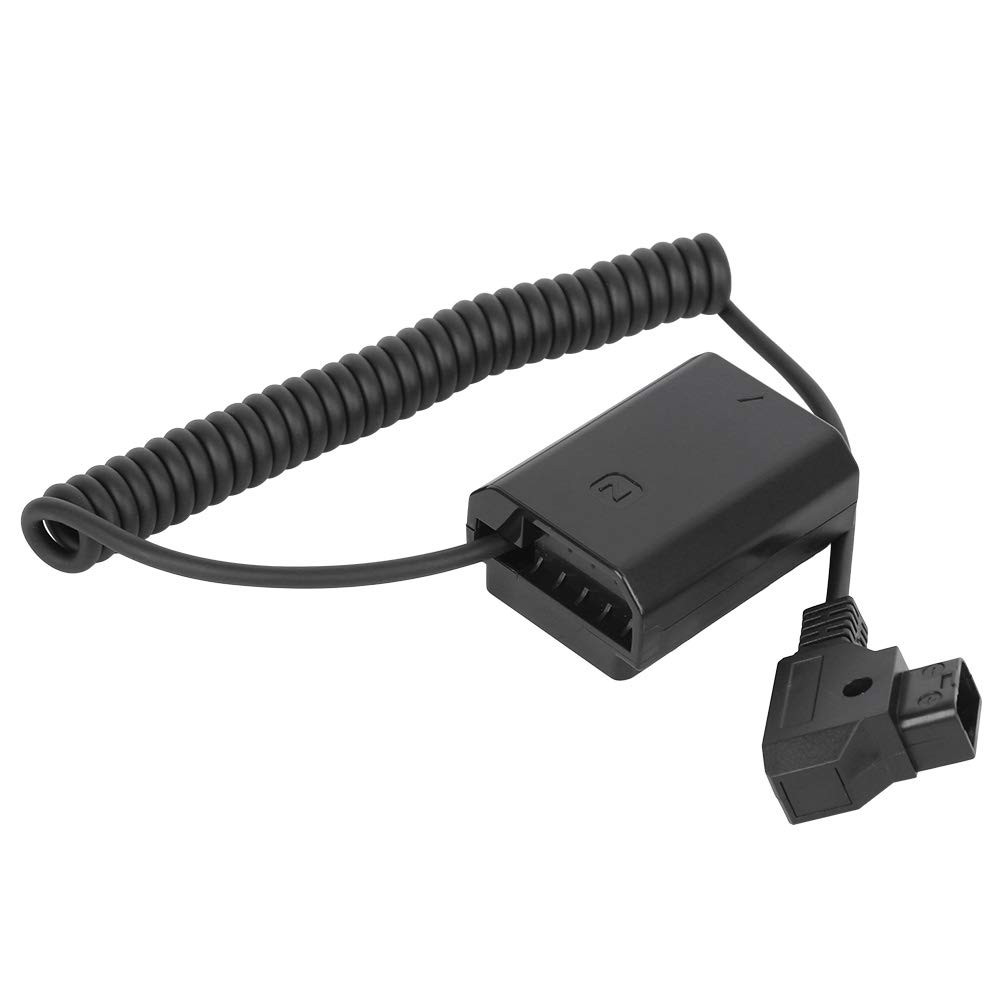 Batería Simulada NP-FZ100 para CámaraA7III A7RIII A7SIII A9, Interfaz D-Tap con Cable de Resorte