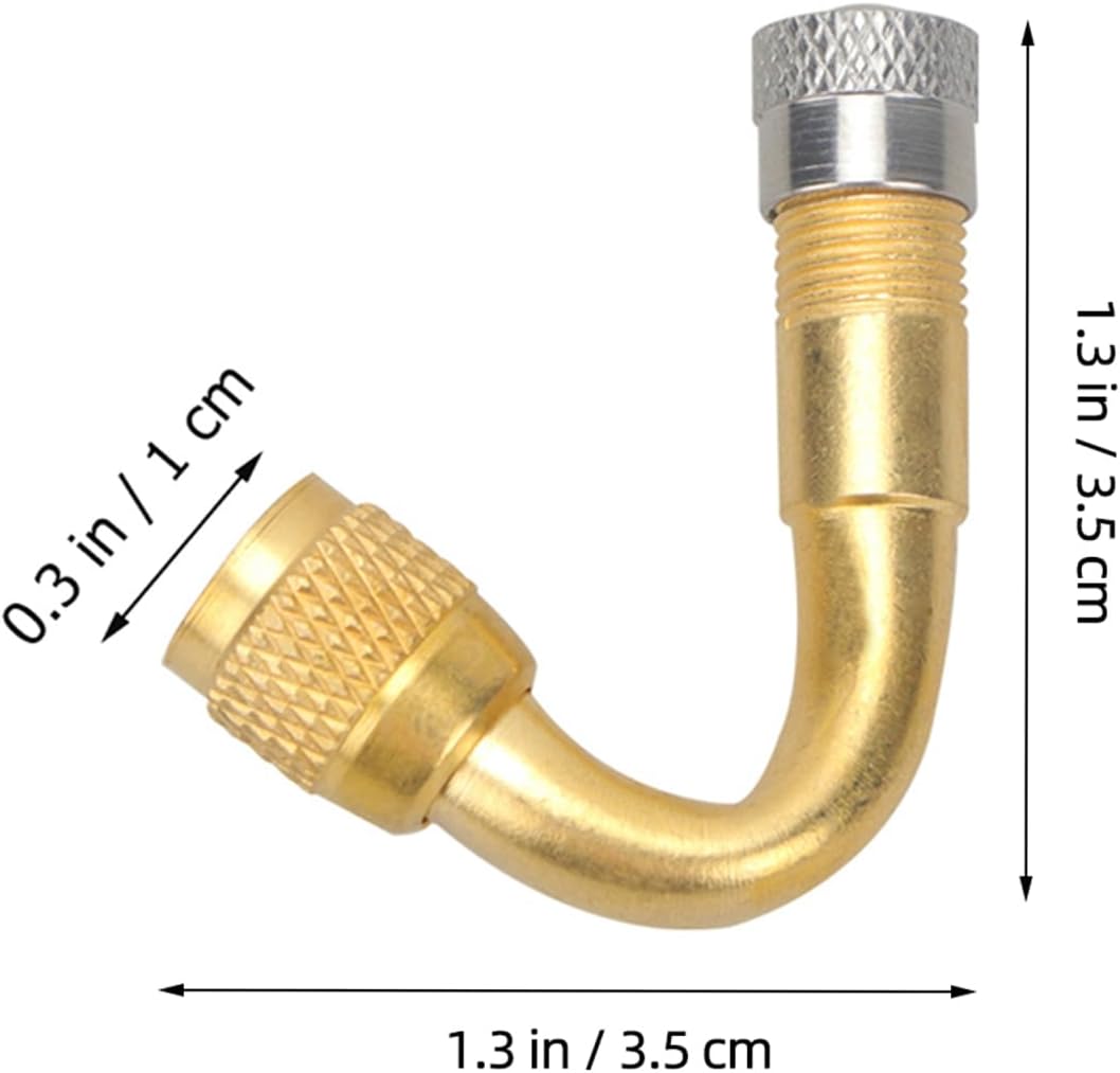 3Pcs Tire Valve Stem Extenders Air Nozzle Extension Tube Valve Stem Fitting for Cars Trucks Motorcycles Rvs Easy Access to Deep Inflation Points