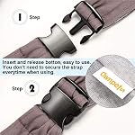 AGPTEK Porte-chiens Sac à épaule, Porte-cheaux pour chiens et chats, Porte porte-chien sans main, Porte -chien sécurisé, Plus grand pour les chiens moyens et les chats, charge maximale 13 kg