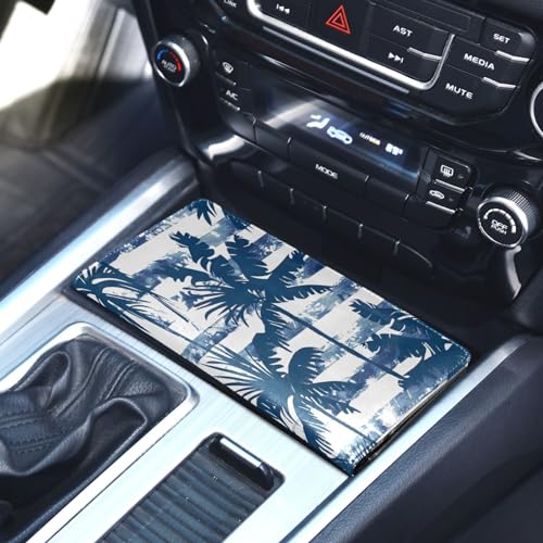 Organizador de auto de cuero miniatura 5