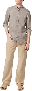 Scotch & Soda Herren Linen Button-down Shirt Shirt (1er Pack)