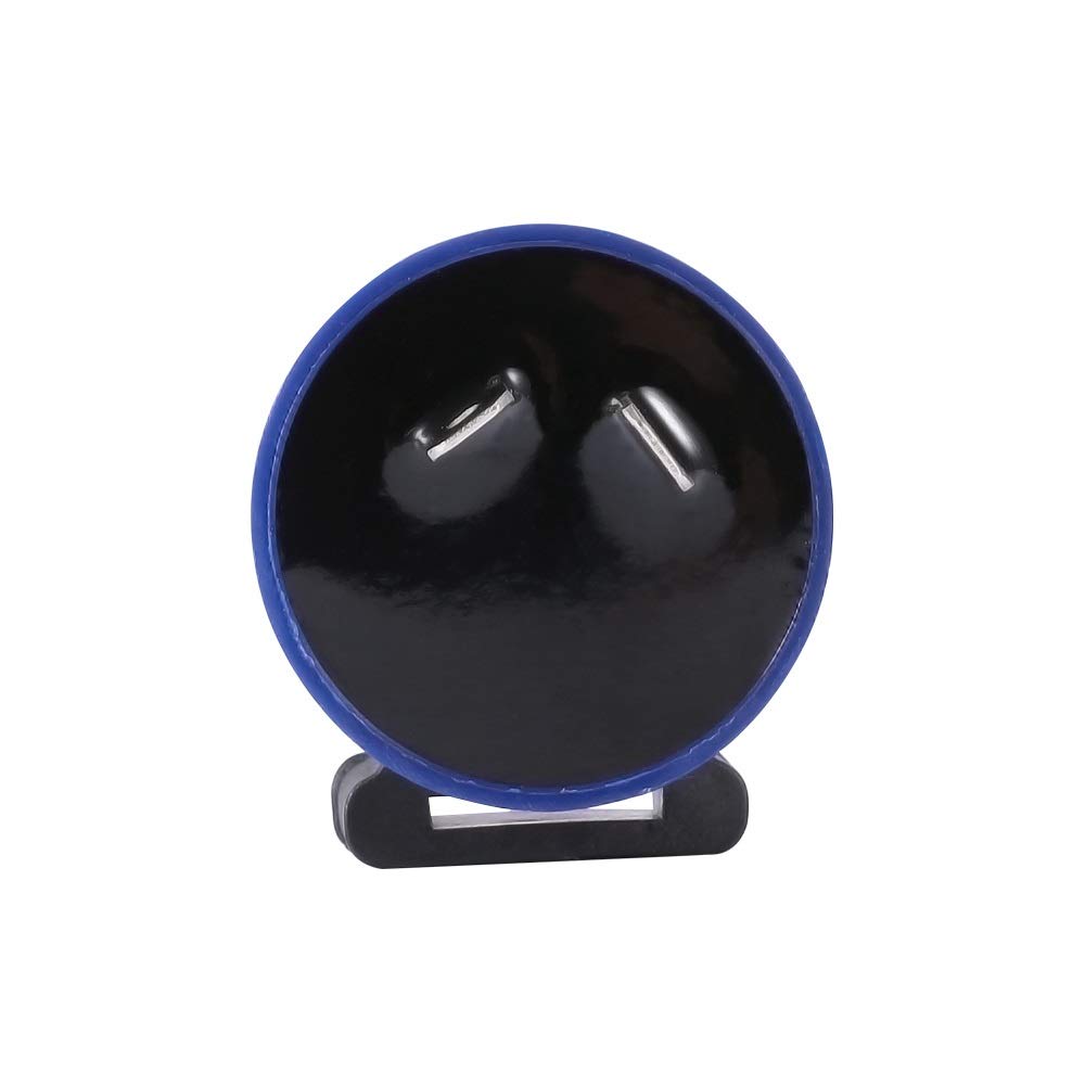 XHIKOWAT Indicatore Lampeggiante del Segnale di Svolta del relè del Segnale Acustico del Lampeggiatore a 2 Pin del Motociclo 12V ABS Resistente al Carico Universale in Metallo Blu,Relè