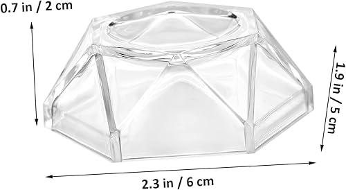 Miniatura 7 de Homoyoyo 2 piezas Base de acrílico Esfera Soporte de globo Base de Esfera de Cristal Soporte de Esfera para Exhibición de Esfera de Cristal Soportes