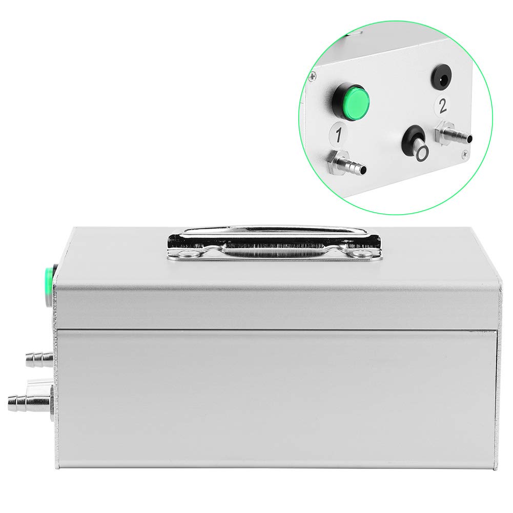 DC12V Mungitrice Elettrica a Pulsazione in Lega di Alluminio Pompa a Vuoto a Pulsazione Pompa a Vuoto Mungitrice per Capra Mungitrice per Pecore Asino Mucca Cavallo Fattoria Attrezzo per(100-240V)