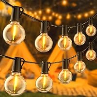 Solar String Lights Outdoor Weatherproof 8m 40 LED Lampions Outdoor, Warm Wit, IP65 Waterdicht, 8 Modi Solar Lamps voor Tuin, Balkon, Terras, Binnenplaats, Fest Decor, Duurzaam