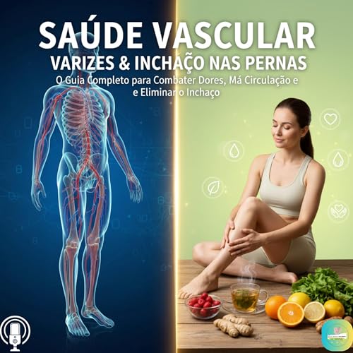 Page de couverture de Saúde Vascular-Alimentos para Combater Varizes e Melhorar a Circulação